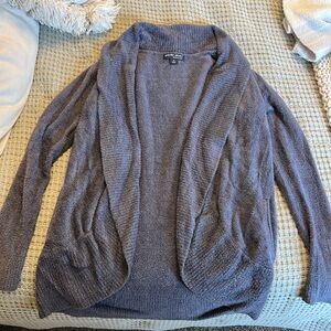 Barefoot Dreams Cardigan Slate Blue